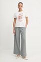 Weekend Max Mara t-shirt in cotone ARA 2525976041600 bianco AW25