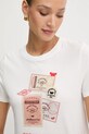 Weekend Max Mara t-shirt in cotone ARA bianco 2525976041600