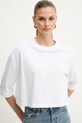 Armani Exchange t-shirt bawełniany biały XW001080.AF10356