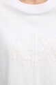 Armani Exchange t-shirt bawełniany XW001080.AF10356 biały