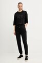 Armani Exchange t-shirt bawełniany XW001080.AF10356 czarny AW25
