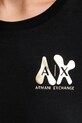 Armani Exchange t-shirt XW001347.AF17173 czarny