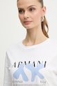 Хлопковая футболка Armani Exchange белый XW001348.AF17172
