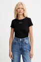 Armani Exchange t-shirt aplikacja czarny XW001362.AF16294