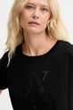 Armani Exchange t-shirt bawełniany czarny XW001373.AF10356