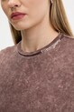 Tričko Tommy Jeans DW0DW21531 hnedá