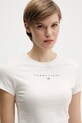 Бавовняна футболка Tommy Jeans бежевий DW0DW21550