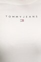 Бавовняна футболка Tommy Jeans DW0DW21550 бежевий