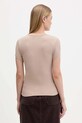 Odzież Tommy Jeans t-shirt DW0DW21787 brązowy