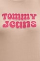 Tričko Tommy Jeans DW0DW21956 béžová