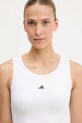 Tréninkový top adidas Performance Techfit bílá IX3270