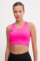 Běžecký top adidas Performance Adizero Essentials slim růžová IY5547