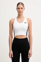 adidas Performance top de antrenament Train Essentials imprimeu alb JF8916
