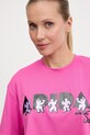 Тениска за трениране adidas Performance PRIDE розов JL7612