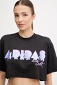 Μπλουζάκι προπόνησης adidas Performance PRIDE μαύρο JL7613