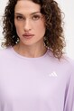 adidas Performance longsleeve do biegania Own The Run fioletowy JW9670
