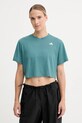 adidas Performance t-shirt treningowy WORKOUT ESSENTIALS regular zielony JY2218