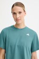 adidas Performance t-shirt treningowy WORKOUT ESSENTIALS zielony JY2218