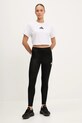 adidas Performance tricou TIE-INS JY3370 alb AW25