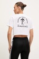 Îmbrăcăminte adidas Performance tricou TIE-INS JY3370 alb