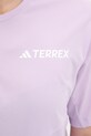 Футболка для тренировок adidas TERREX Multi JN3890 фиолетовой