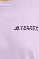 Спортивная футболка adidas TERREX JX3852 фиолетовой
