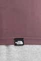 The North Face tricou Simple Dome NF0A87NHBQ71 maro