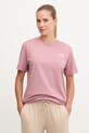 Ρούχα Βαμβακερό μπλουζάκι The North Face NF0A87NKFA71 ροζ
