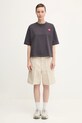 The North Face t-shirt bawełniany Redbox NF0A8EG60SA1 szary