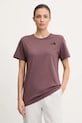 Odzież The North Face t-shirt bawełniany NF0A8E3JES91 bordowy