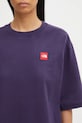 The North Face t-shirt bawełniany Redbox fioletowy NF0A8EG61JI1