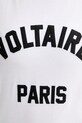 ZADIG&VOLTAIRE t-shirt bawełniany JWTS02837 biały