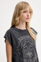 ZADIG&VOLTAIRE t-shirt bawełniany szary JWTT01275