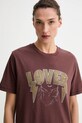 Bavlnené tričko ZADIG&VOLTAIRE hnedá JWTS02814