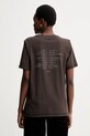 Одяг Бавовняна футболка ZADIG&VOLTAIRE JWTS02816 коричневий