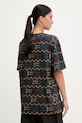 Îmbrăcăminte Columbia tricou din bumbac 2135251 bleumarin
