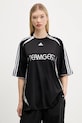 adidas Originals t-shirt Oversized Jersey pozostałe czarny KE9792
