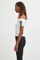 adidas Originals t-shirt Bandeau Ss JV9741 biały AW25