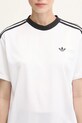 adidas Originals t-shirt Jacquard Tee biały JV9647