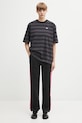 adidas Originals t-shirt bawełniany Striped Ss Tee KF2321 czarny