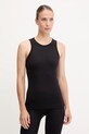 Hummel top treningowy z elastanem czarny 230307