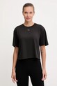 Puma t-shirt treningowy z elastanem czarny 527457
