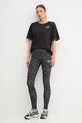 Puma t-shirt bawełniany 688082. czarny AW25