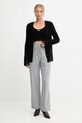 Patrizia Pepe top cu lână 2K0354.K222 negru AW25