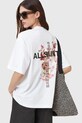 AllSaints t-shirt ETERNAL W284JC biały AW25