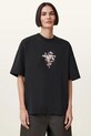 AllSaints t-shirt ETERNAL regular czarny W284JC