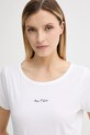 Marc O'Polo t-shirt bawełniany biały 506206751431