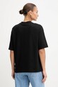 Odzież Just Cavalli t-shirt bawełniany 79PAHT01.CJ518 czarny