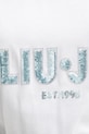 Liu Jo t-shirt bawełniany UF5260.JS923 biały