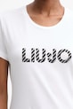 Liu Jo t-shirt bawełniany UF5266.JS904 biały